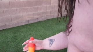 Luna Lark - Dildo Damage By The Pool