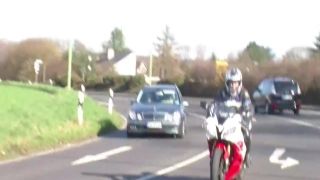 Skinny German Milf Claudi Fucked by Stranger After Bike