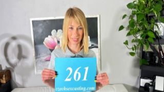 Fucking blonde milf on casting